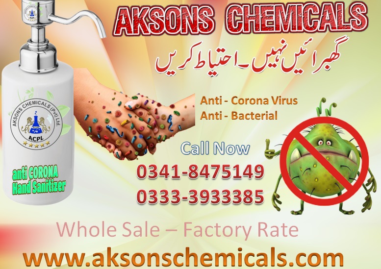 Aksons Chemicals Anti Crona Hand Sanitizer